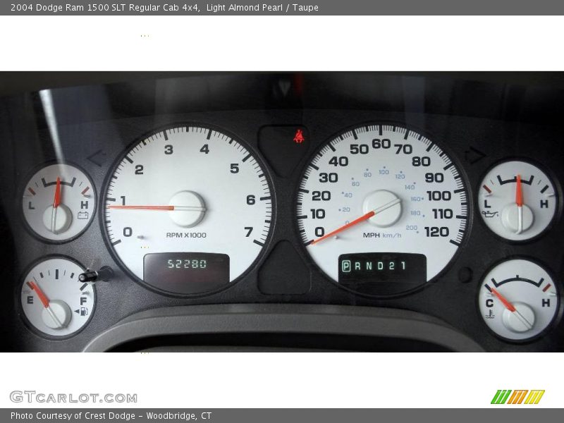 Light Almond Pearl / Taupe 2004 Dodge Ram 1500 SLT Regular Cab 4x4