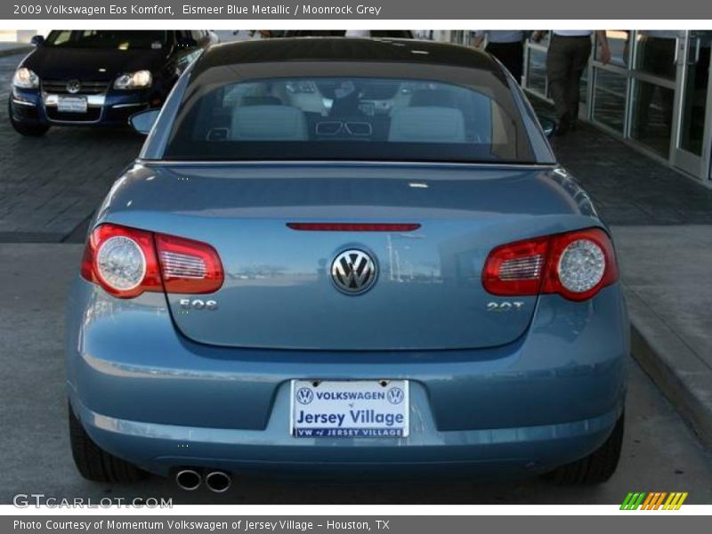 Eismeer Blue Metallic / Moonrock Grey 2009 Volkswagen Eos Komfort