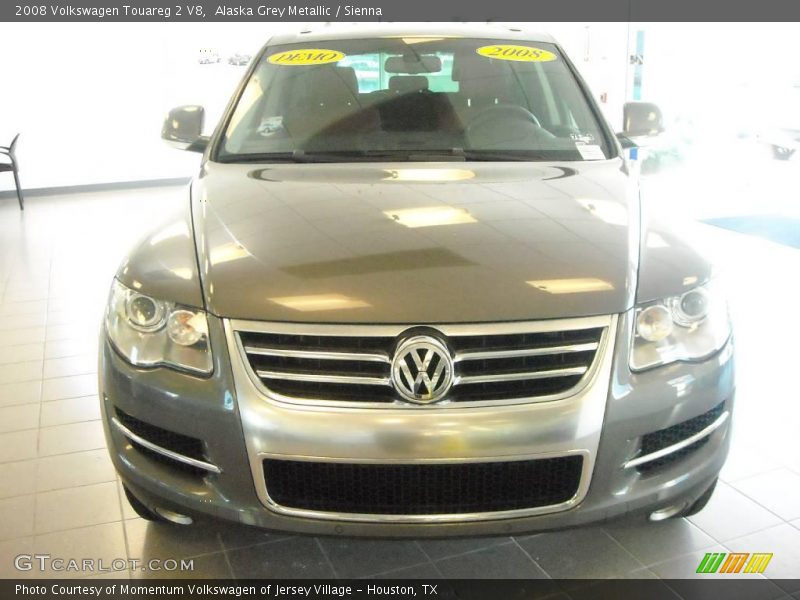 Alaska Grey Metallic / Sienna 2008 Volkswagen Touareg 2 V8