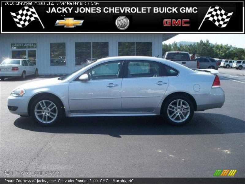 Silver Ice Metallic / Gray 2010 Chevrolet Impala LTZ