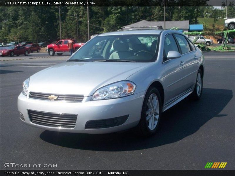 Silver Ice Metallic / Gray 2010 Chevrolet Impala LTZ
