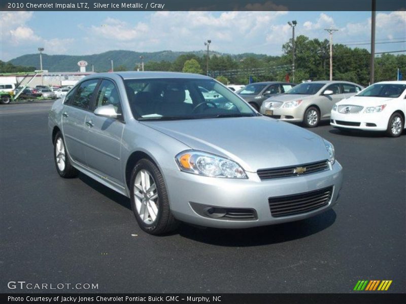 Silver Ice Metallic / Gray 2010 Chevrolet Impala LTZ