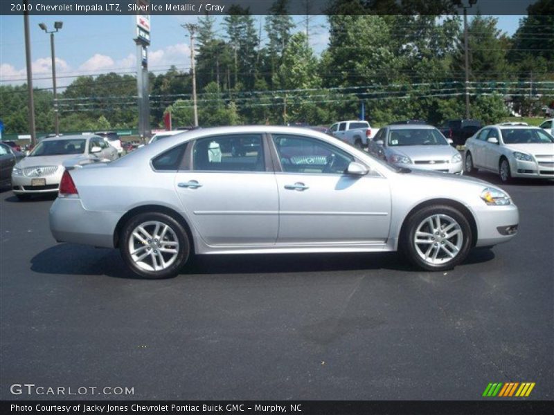 Silver Ice Metallic / Gray 2010 Chevrolet Impala LTZ