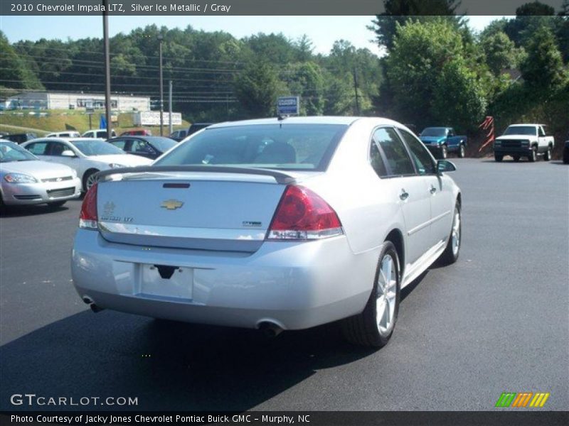 Silver Ice Metallic / Gray 2010 Chevrolet Impala LTZ