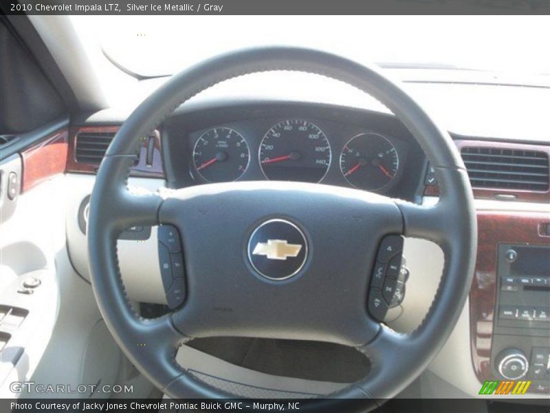 Silver Ice Metallic / Gray 2010 Chevrolet Impala LTZ