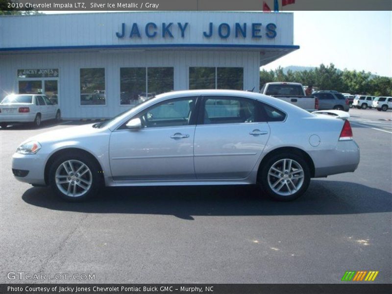 Silver Ice Metallic / Gray 2010 Chevrolet Impala LTZ