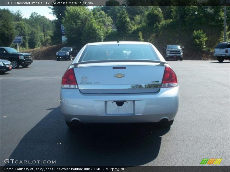 Silver Ice Metallic / Gray 2010 Chevrolet Impala LTZ