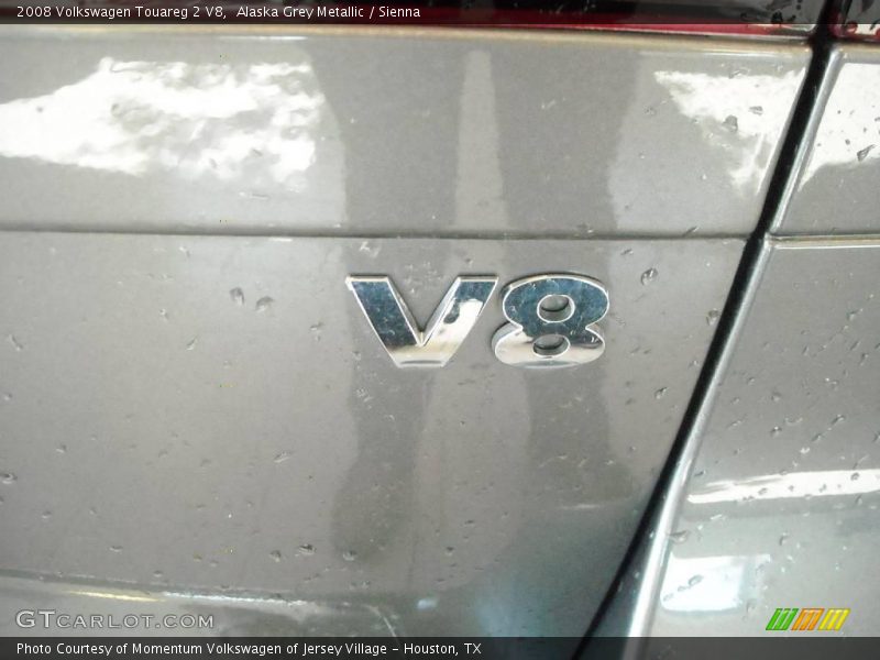 Alaska Grey Metallic / Sienna 2008 Volkswagen Touareg 2 V8