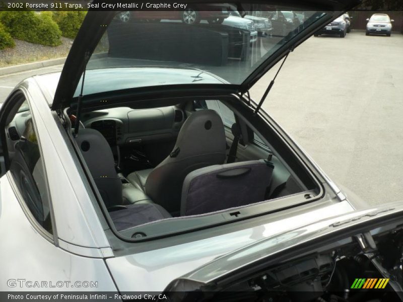 Seal Grey Metallic / Graphite Grey 2002 Porsche 911 Targa