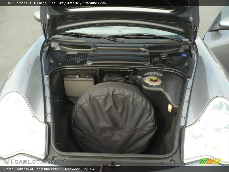 Seal Grey Metallic / Graphite Grey 2002 Porsche 911 Targa