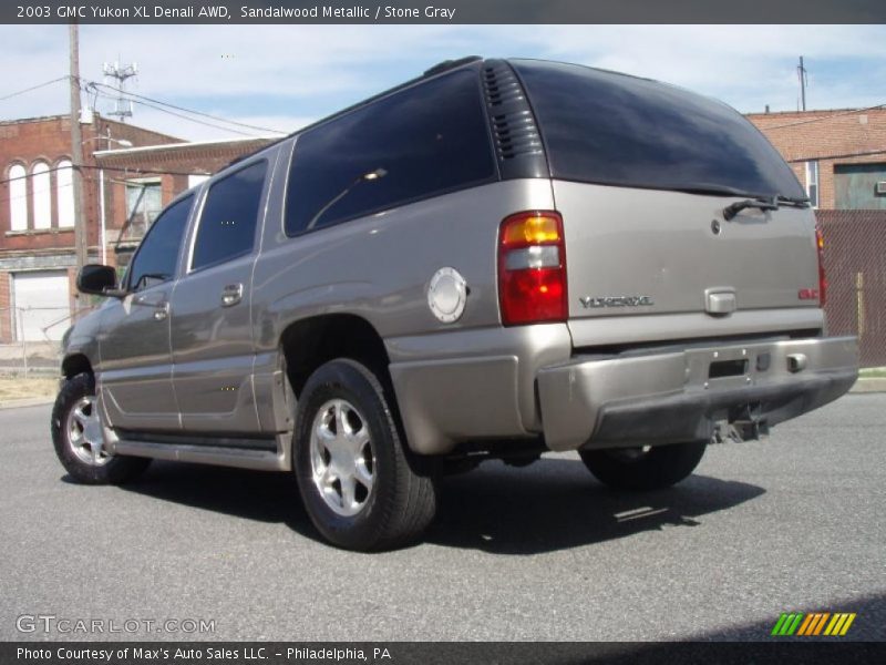 Sandalwood Metallic / Stone Gray 2003 GMC Yukon XL Denali AWD