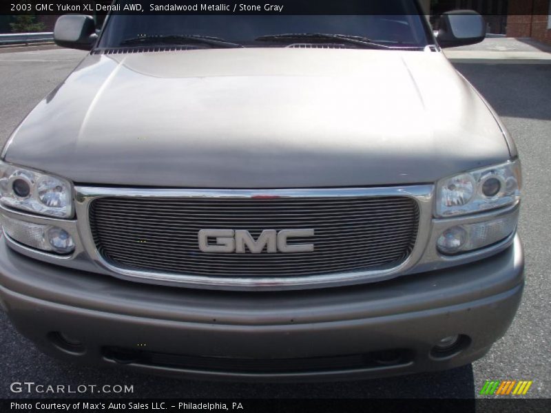 Sandalwood Metallic / Stone Gray 2003 GMC Yukon XL Denali AWD