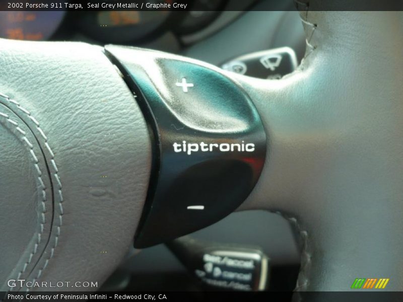 Seal Grey Metallic / Graphite Grey 2002 Porsche 911 Targa