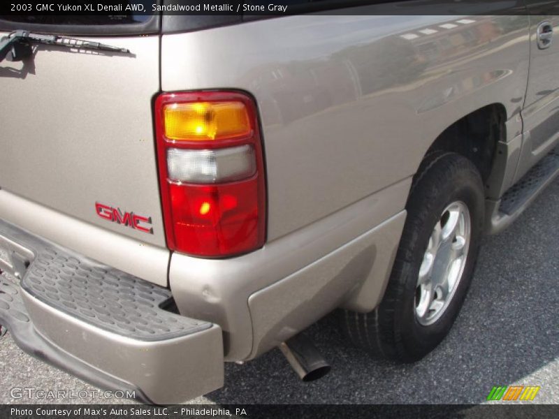 Sandalwood Metallic / Stone Gray 2003 GMC Yukon XL Denali AWD