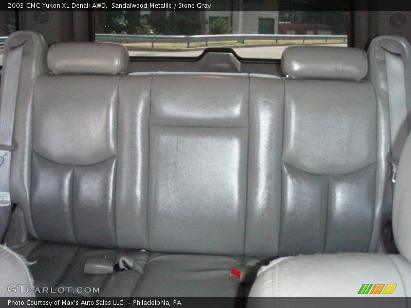 Sandalwood Metallic / Stone Gray 2003 GMC Yukon XL Denali AWD