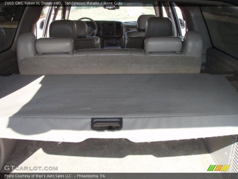 Sandalwood Metallic / Stone Gray 2003 GMC Yukon XL Denali AWD
