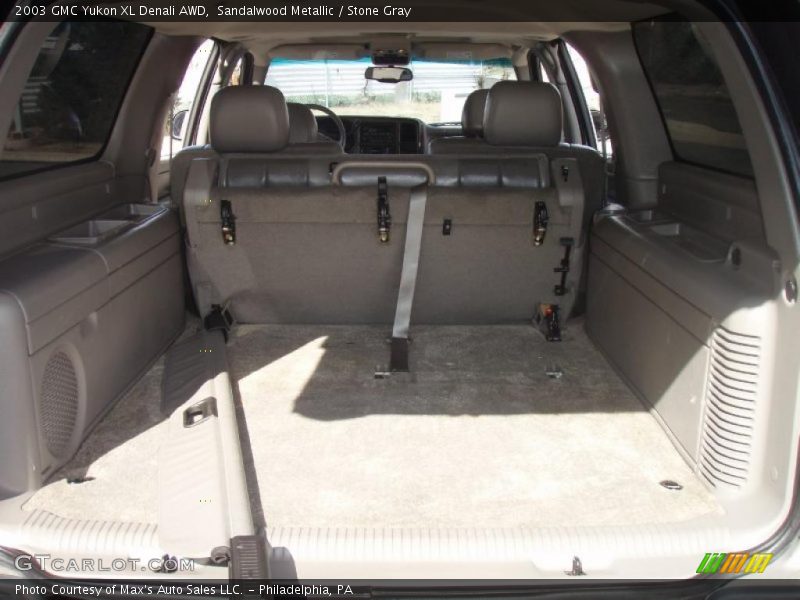 Sandalwood Metallic / Stone Gray 2003 GMC Yukon XL Denali AWD