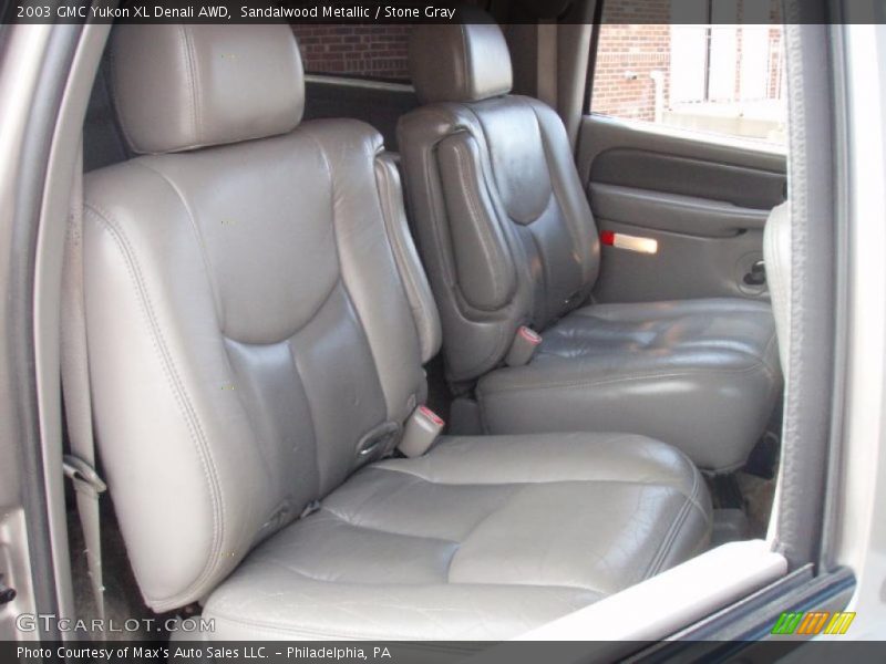 Sandalwood Metallic / Stone Gray 2003 GMC Yukon XL Denali AWD