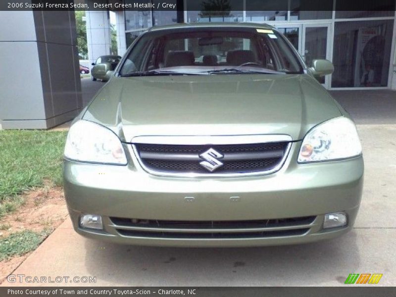 Desert Green Metallic / Grey 2006 Suzuki Forenza Sedan