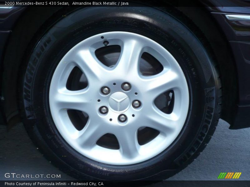 Almandine Black Metallic / Java 2000 Mercedes-Benz S 430 Sedan