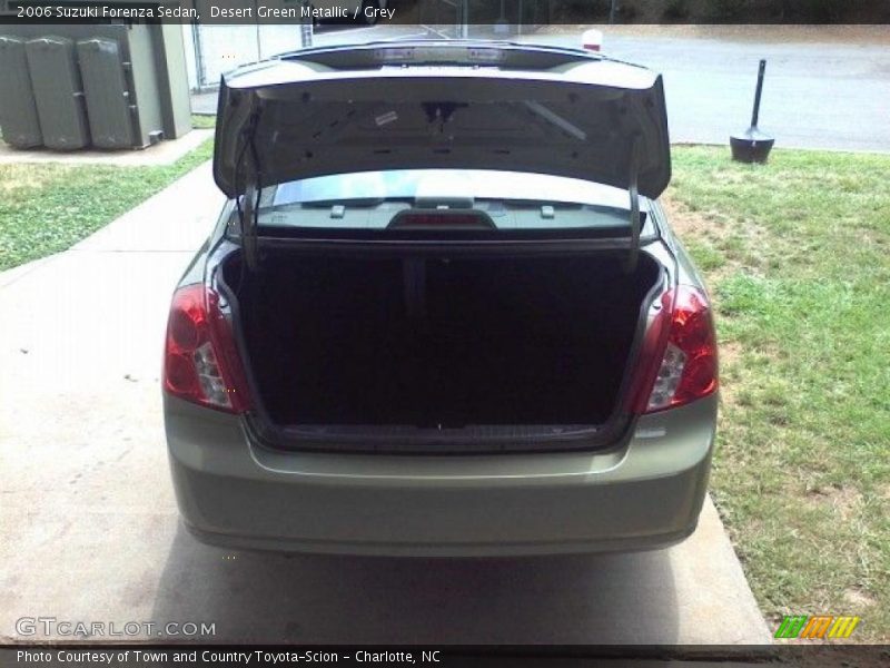 Desert Green Metallic / Grey 2006 Suzuki Forenza Sedan