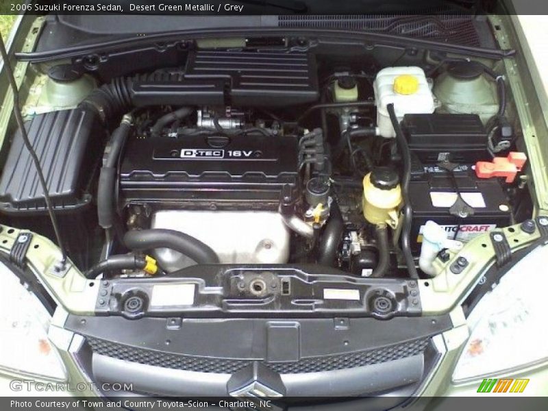 Desert Green Metallic / Grey 2006 Suzuki Forenza Sedan