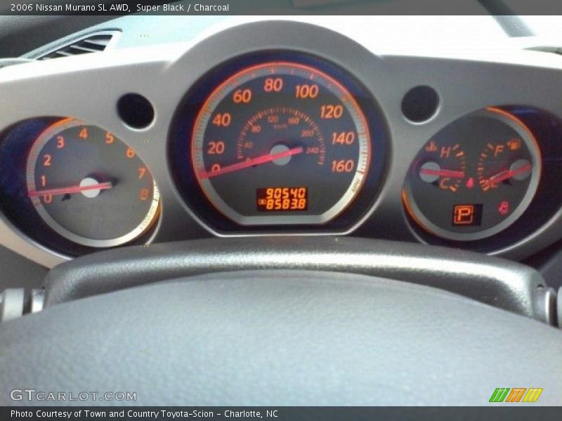 Super Black / Charcoal 2006 Nissan Murano SL AWD