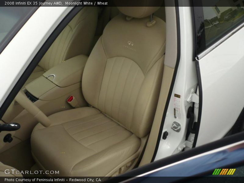 Moonlight White / Wheat 2008 Infiniti EX 35 Journey AWD