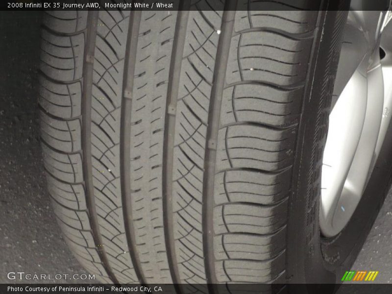 Moonlight White / Wheat 2008 Infiniti EX 35 Journey AWD
