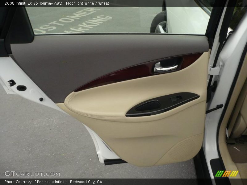 Moonlight White / Wheat 2008 Infiniti EX 35 Journey AWD