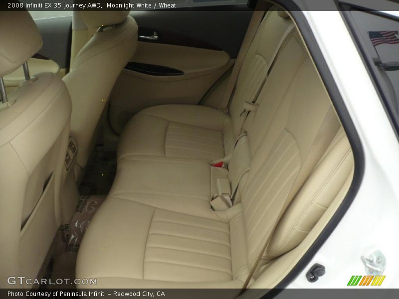 Moonlight White / Wheat 2008 Infiniti EX 35 Journey AWD