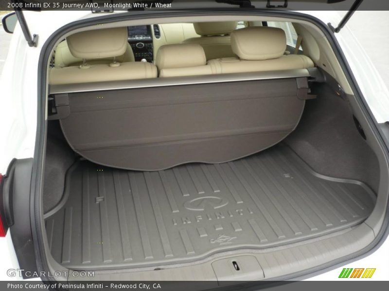 Moonlight White / Wheat 2008 Infiniti EX 35 Journey AWD