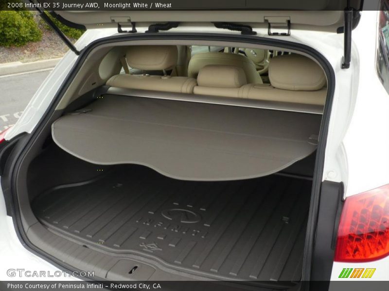 Moonlight White / Wheat 2008 Infiniti EX 35 Journey AWD