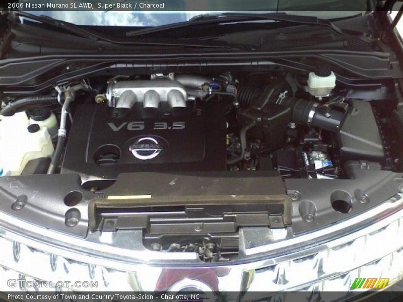 Super Black / Charcoal 2006 Nissan Murano SL AWD