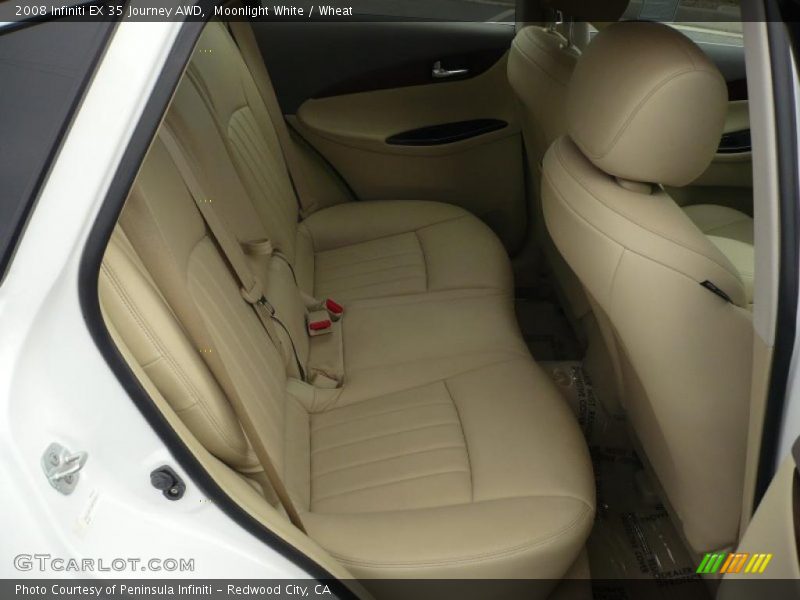 Moonlight White / Wheat 2008 Infiniti EX 35 Journey AWD