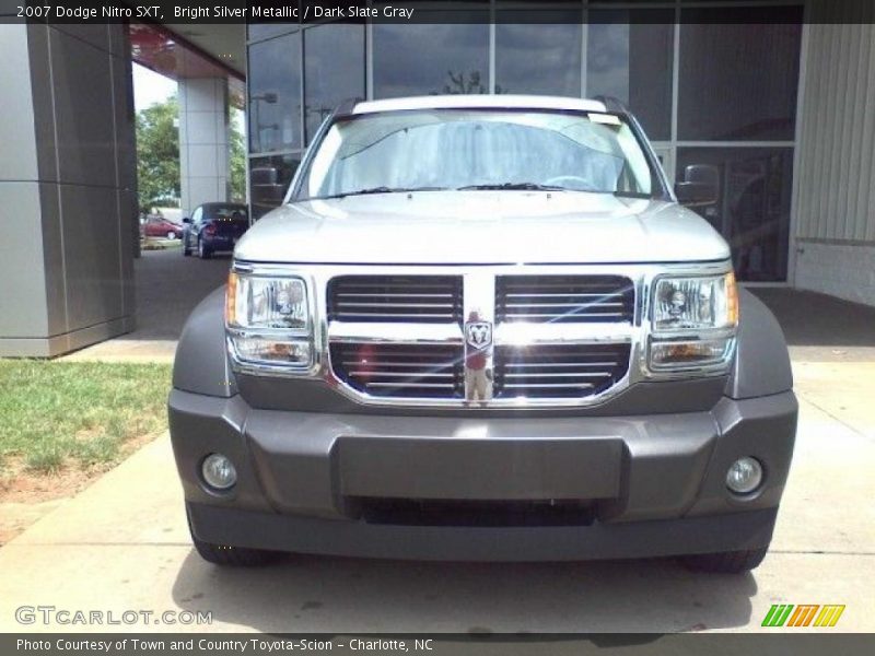 Bright Silver Metallic / Dark Slate Gray 2007 Dodge Nitro SXT