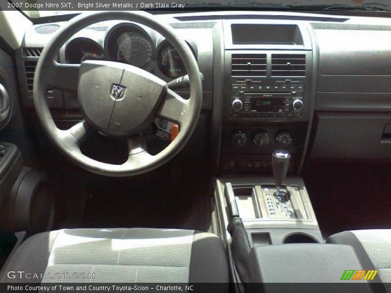 Bright Silver Metallic / Dark Slate Gray 2007 Dodge Nitro SXT