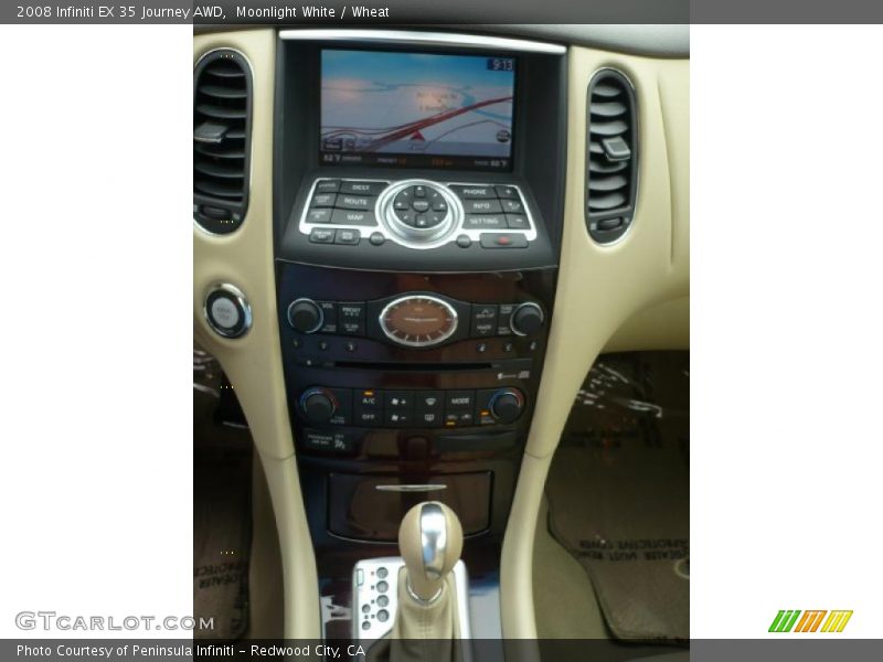 Moonlight White / Wheat 2008 Infiniti EX 35 Journey AWD