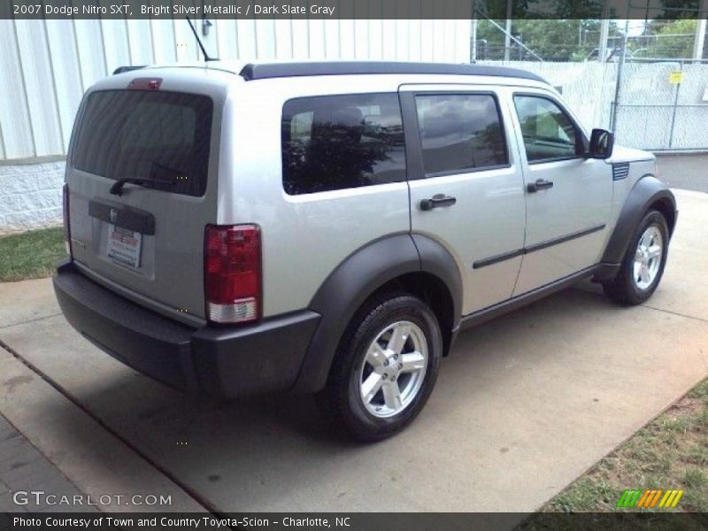 Bright Silver Metallic / Dark Slate Gray 2007 Dodge Nitro SXT