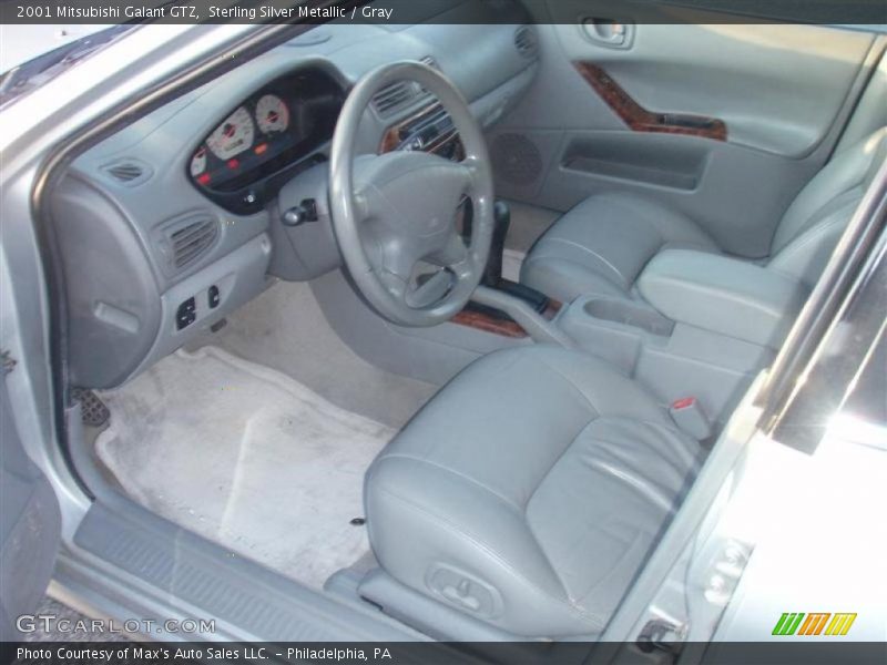 Sterling Silver Metallic / Gray 2001 Mitsubishi Galant GTZ