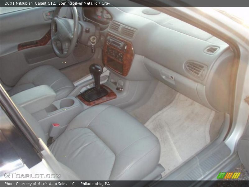 Sterling Silver Metallic / Gray 2001 Mitsubishi Galant GTZ