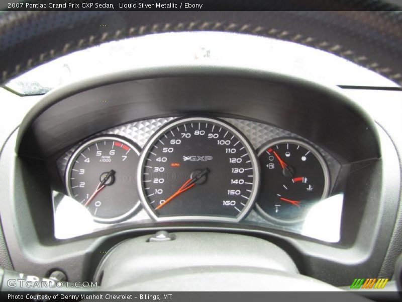 Liquid Silver Metallic / Ebony 2007 Pontiac Grand Prix GXP Sedan