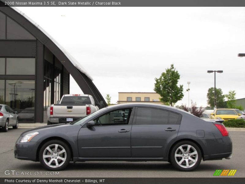 Dark Slate Metallic / Charcoal Black 2008 Nissan Maxima 3.5 SE