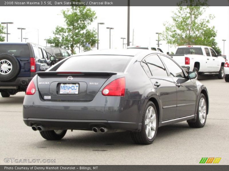 Dark Slate Metallic / Charcoal Black 2008 Nissan Maxima 3.5 SE