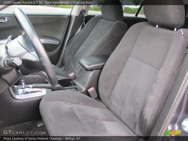 Dark Slate Metallic / Charcoal Black 2008 Nissan Maxima 3.5 SE