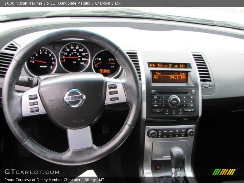 Dark Slate Metallic / Charcoal Black 2008 Nissan Maxima 3.5 SE