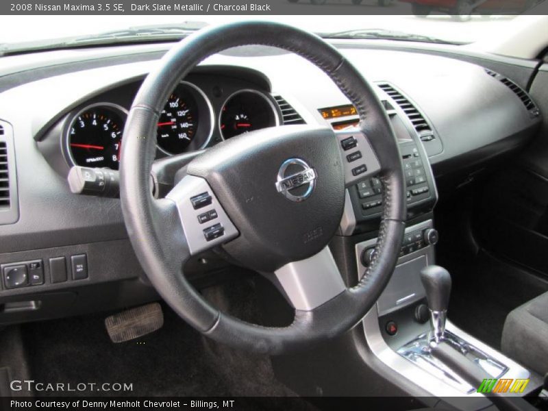 Dark Slate Metallic / Charcoal Black 2008 Nissan Maxima 3.5 SE