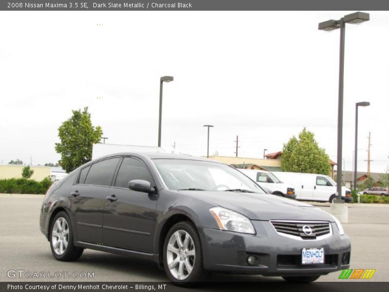 Dark Slate Metallic / Charcoal Black 2008 Nissan Maxima 3.5 SE