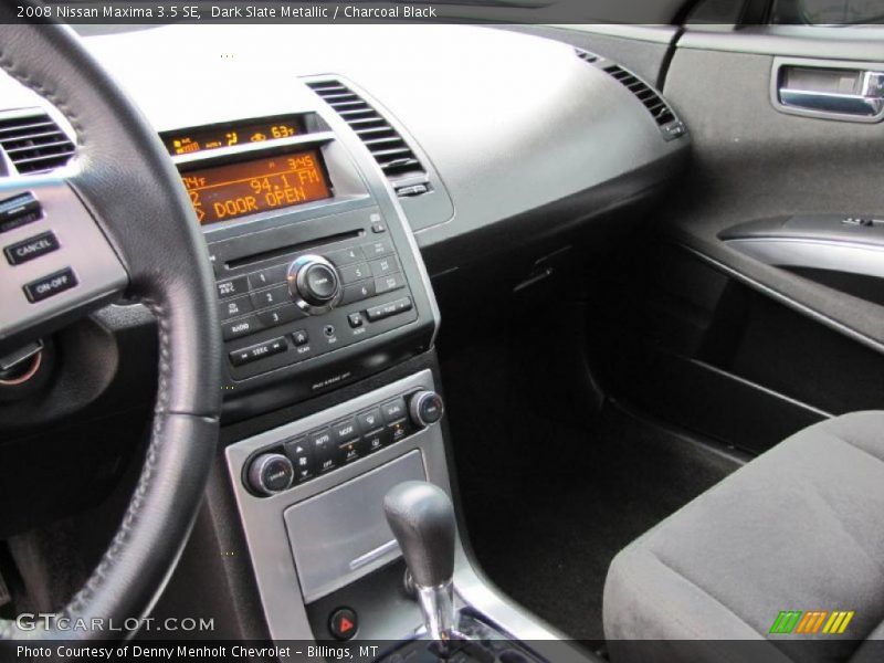 Dark Slate Metallic / Charcoal Black 2008 Nissan Maxima 3.5 SE