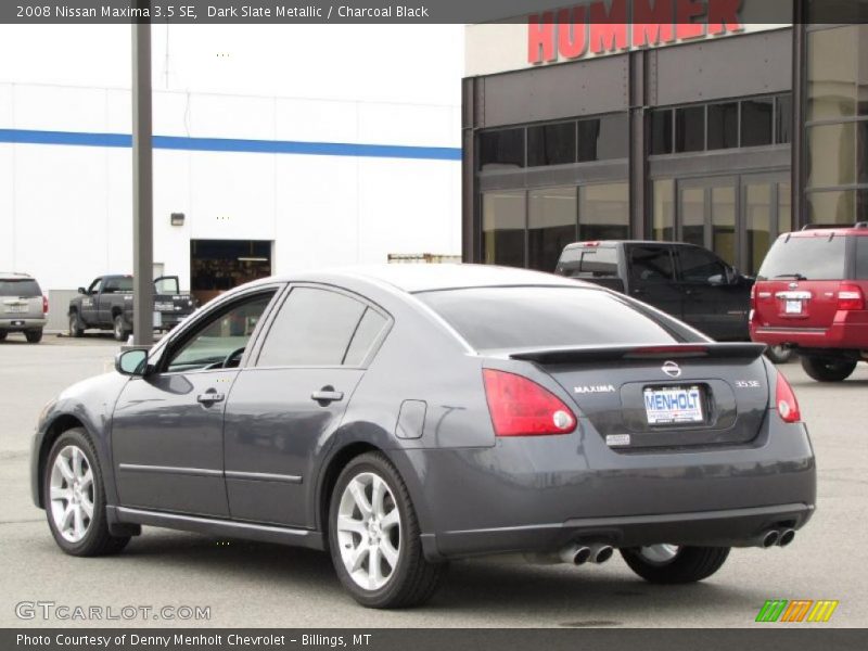 Dark Slate Metallic / Charcoal Black 2008 Nissan Maxima 3.5 SE